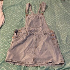 Forever 21 light-wash jean dress